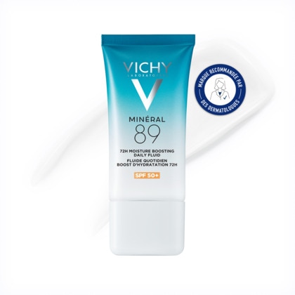 50ML VICHY MINERAL 89 Fluide quotidien boost d'hydration 72h spf 50+  1 of 2 