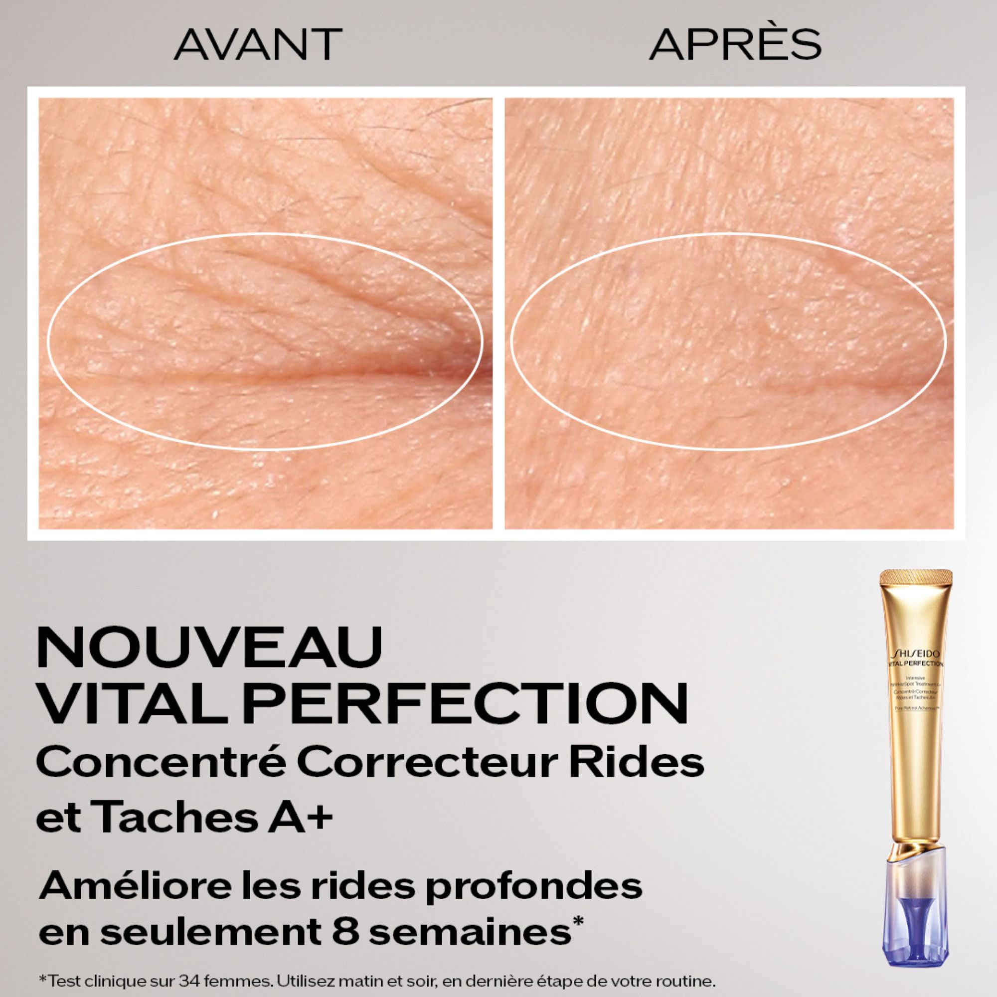 Concentré correcteur rides et taches a+