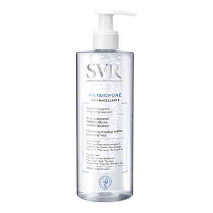 400ML LABORATOIRE SVR PHYSIOPURE EAU MICELLAIRE Eau nettoyante démaquillante pureté douceur  1 of 1 