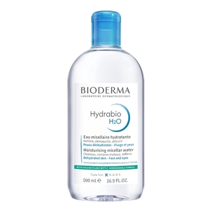 500ml BIODERMA HYDRABIO Eau micellaire hydratante - peaux sensibles déshydratées  1 of 3 