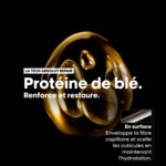 250ML L'ORÉAL PROFESSIONNEL ABSOLUT REPAIR Masque restructurant doré pour cheveux abîmés  4 of 4 Masque restructurant doré pour cheveux abîmés
