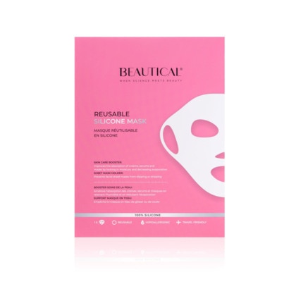  BEAUTICAL SOIN VISAGE Masque réutilisable en silicone  1 of 4 