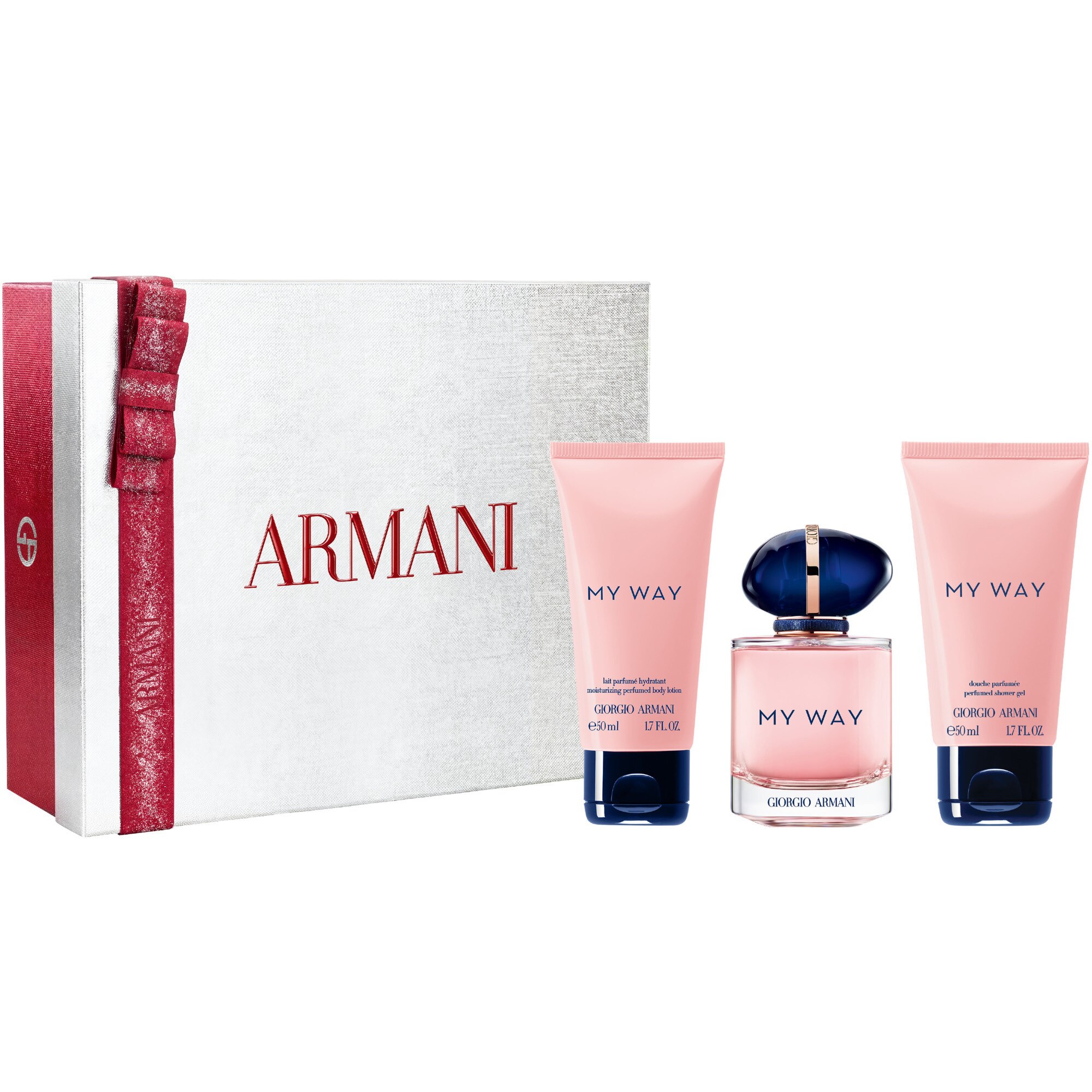 Armani MY WAY Coffret - eau de parfum + gel douche + lait corps 1 of 4 Coffret - eau de parfum + gel douche + lait corps