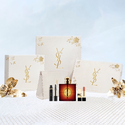  Yves Saint Laurent OPIUM Coffret - eau de parfum + maquillage  1 of 4 