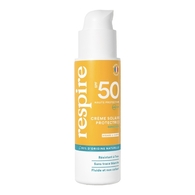 100ML RESPIRE SOLAIRES Crème solaire protectrice SPF 50  1 of 2 