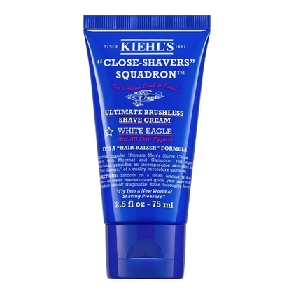 75mL KIEHLS "CLOSE-SHAVERS" SQUADRON™ Crème à raser haute fraîcheur tous types de peaux  1 of 1 