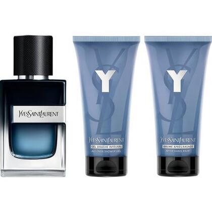 Coffret eau de parfum + gel douche + baume après-rasage
