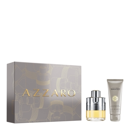  AZZARO WANTED Coffret eau de toilette + shampooing cheveux et corps  1 of 4 