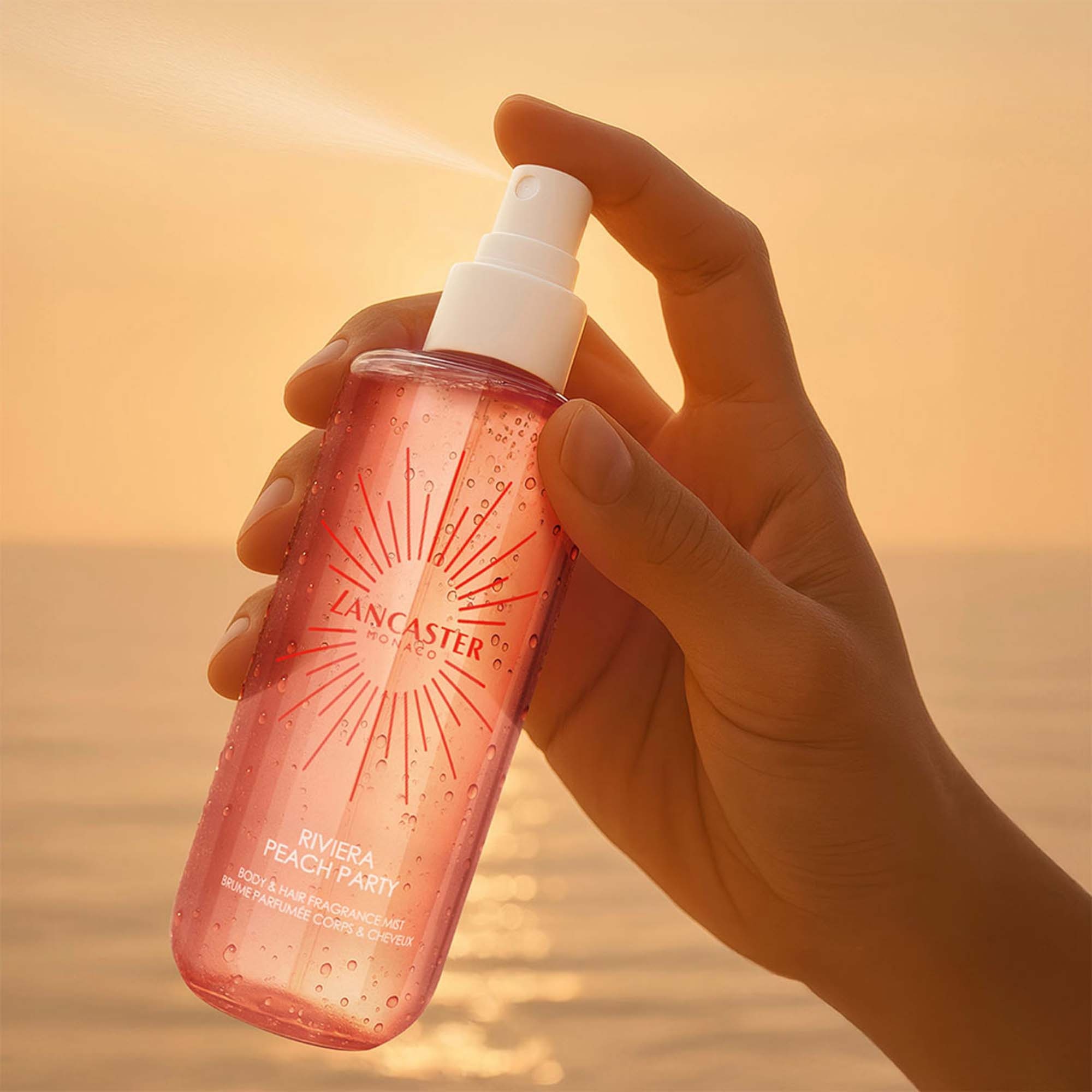 Body mist  riviera peach
