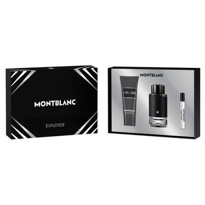  MONTBLANC EXPLORER Coffret eau de parfum + gel douche + vaporisateur de voyage  1 of 1 