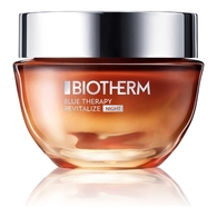 50ML BIOTHERM BLUE THERAPY REVITALIZE NIGHT Crème de nuit anti-âge revitalisante nutrition & éclat  1 of 2 