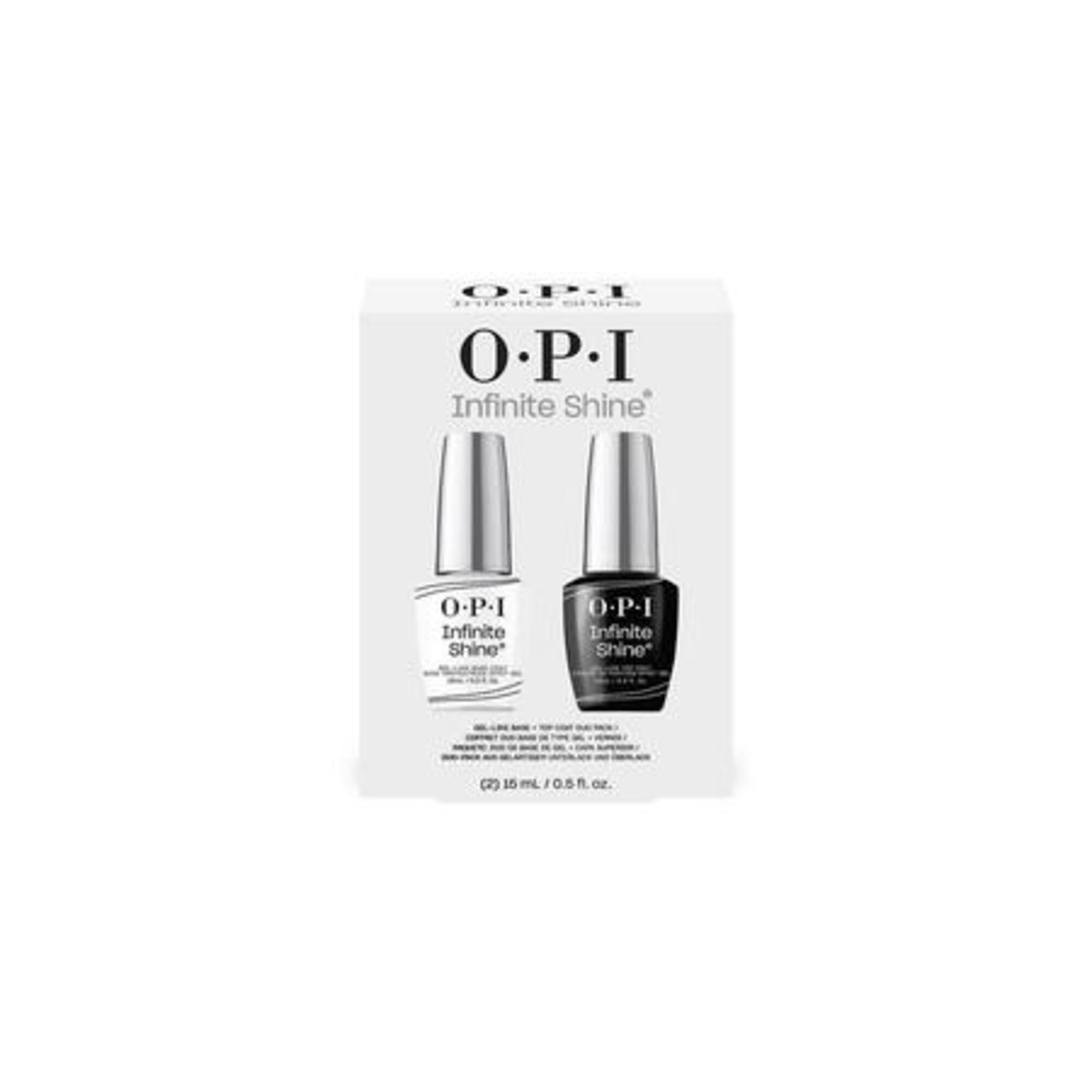 Duo kit base et top coats effet gel