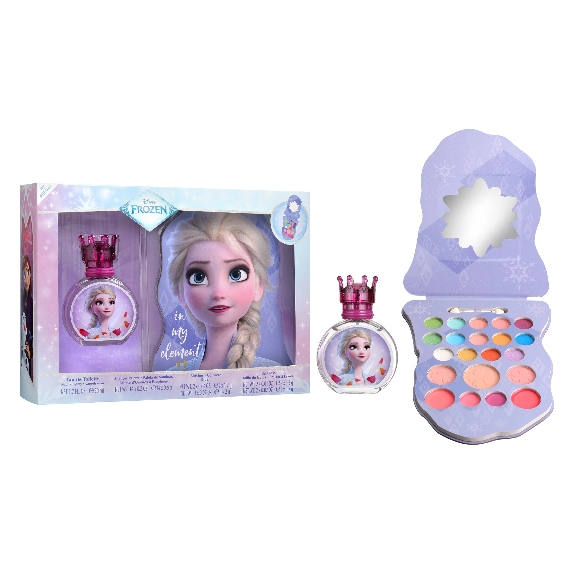Disney - Frozen - Coffret - Eau De Toilette + Palette Maquillage