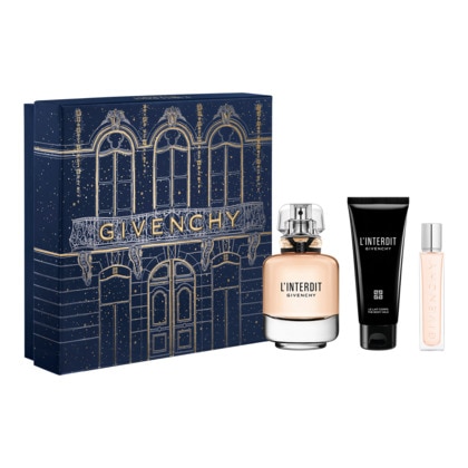  GIVENCHY L'INTERDIT Coffret - eau de parfum + lotion hydratante corps + vaporisateur de voyage  1 of 4 