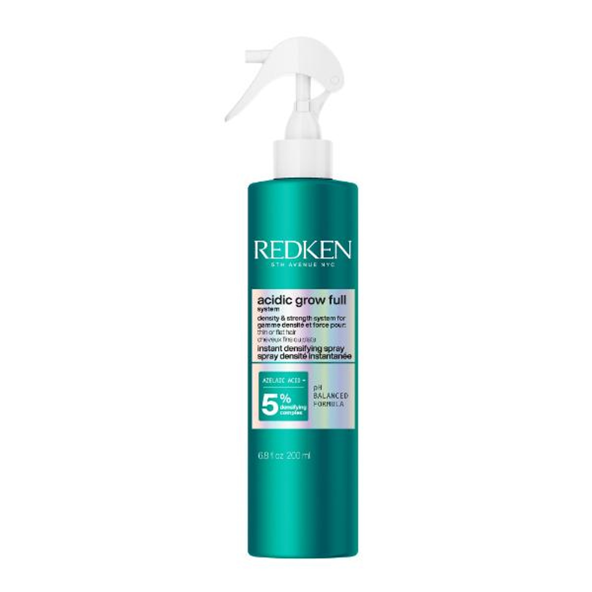Redken - Acidic Grow Full - Spray Densité Et Volume Instantané Cheveux Fins - 190ml