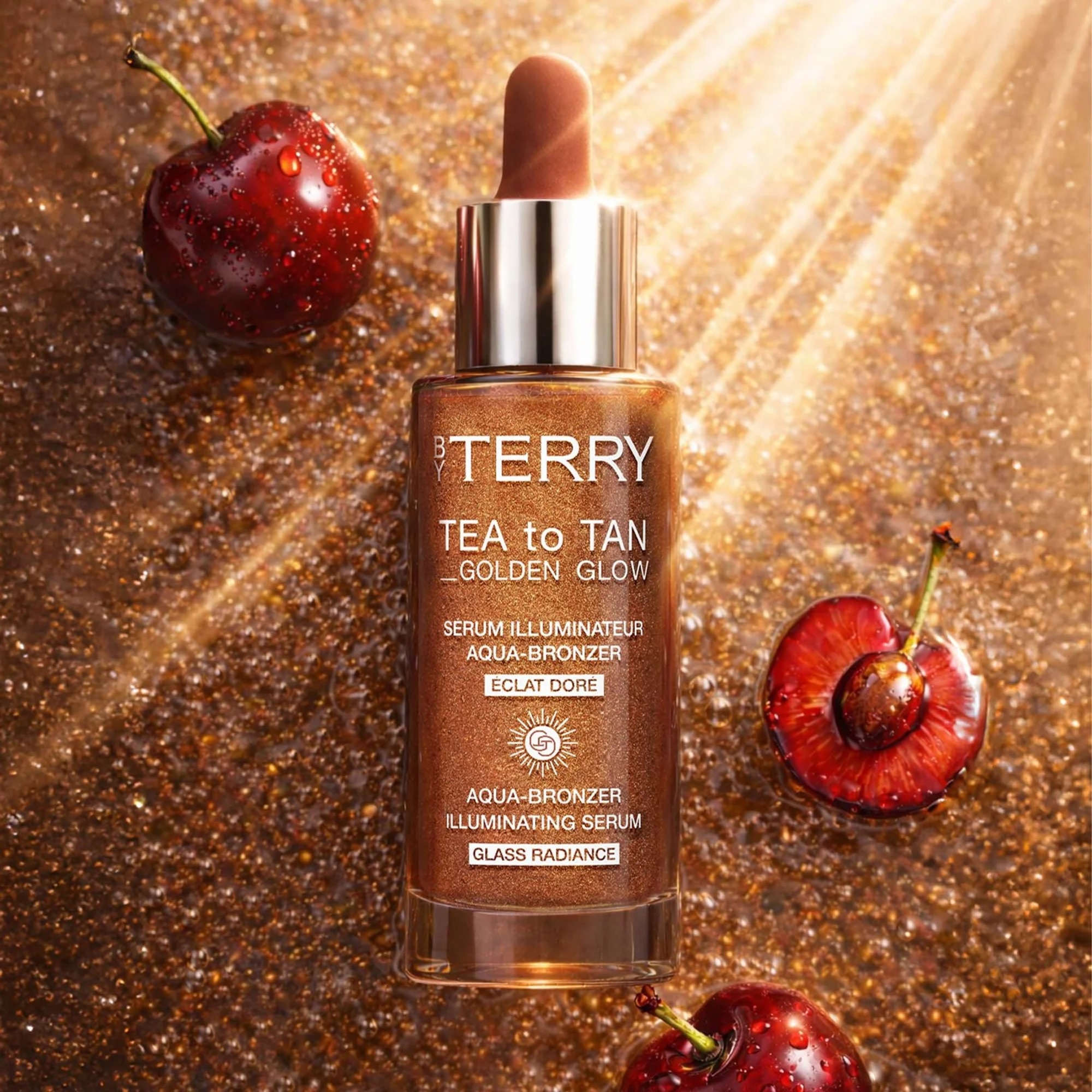 30ml BY TERRY TEA TO TAN GOLDEN GLOW Sérum aqua-bronzant illuminateur  1 of 4 