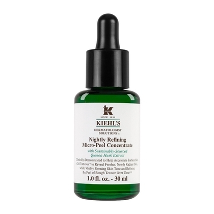 30ml KIEHLS NIGHTLY REFINING Gommage micro-peeling quotidien de nuit visage  1 of 3 