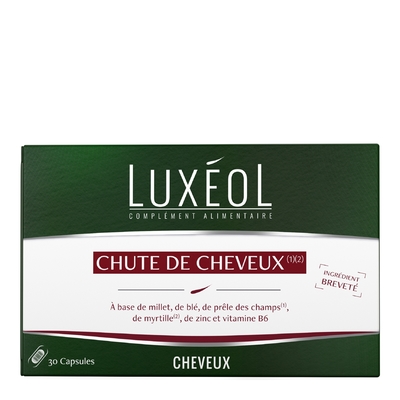 Luxeol - Cheveux - Complément Alimentaire Chute De Cheveux - 38g