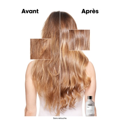 Shampoing pour cheveux gris et blancs