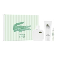 Lacoste L.12.12 BLANC Coffret - eau de toilette + format voyage + gel douche 