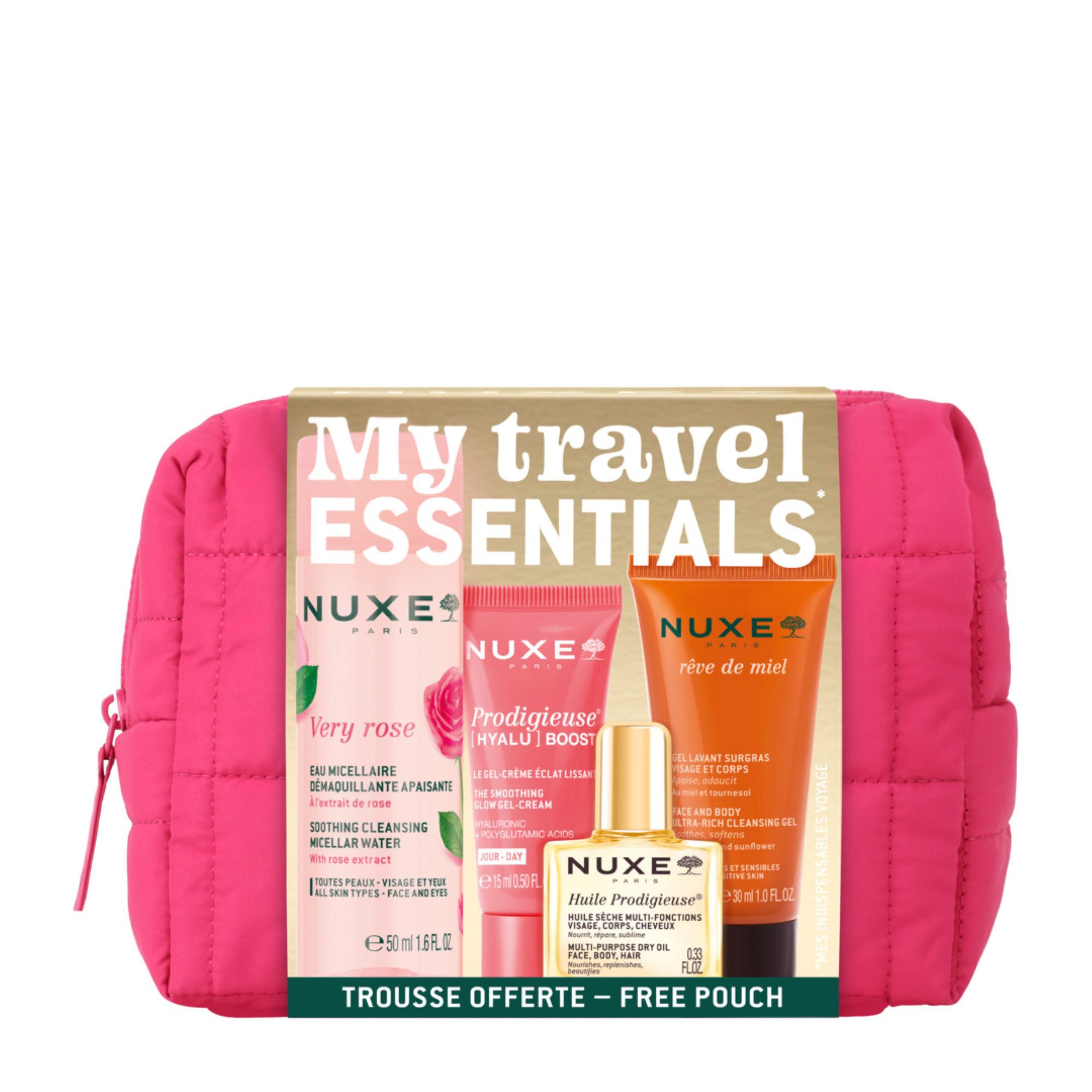 Nuxe - My Travel Essentials - Trousse - Mes Essentiels Voyage
