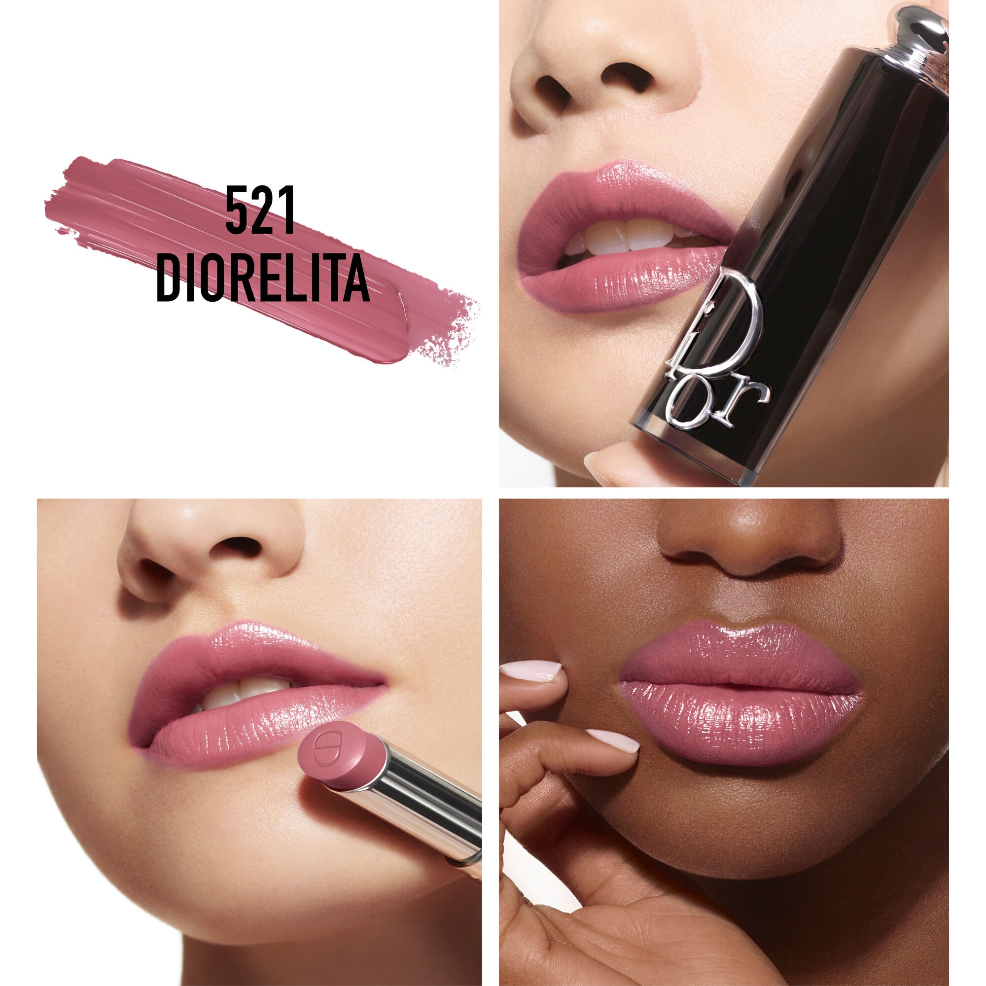  DIOR DIOR ADDICT Rouge à lèvres brillant - 90 % d'origine naturelle - rechargeable  1 of 4 