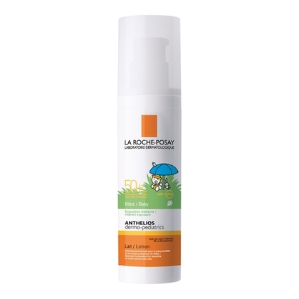 50mL LA ROCHE POSAY ANTHELIOS DERMO-PEDIATRICS Lait solaire spécial bébé & nourrisson - SPF50+  1 of 4 