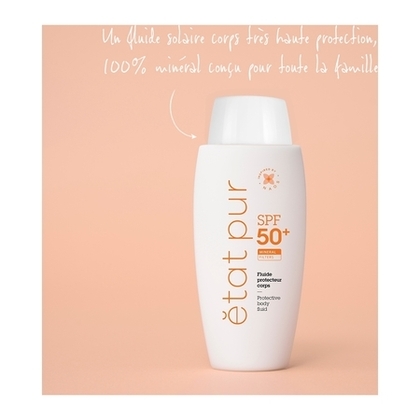 100G ETAT PUR SOINS PURS Fluide protecteur corps spf 50+  1 of 4 