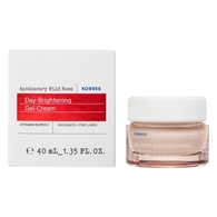 40ML KORRES ROSE SAUVAGE Gel-crème de jour hydratant illuminateur vitamine c - peaux mixtes  1 of 2 