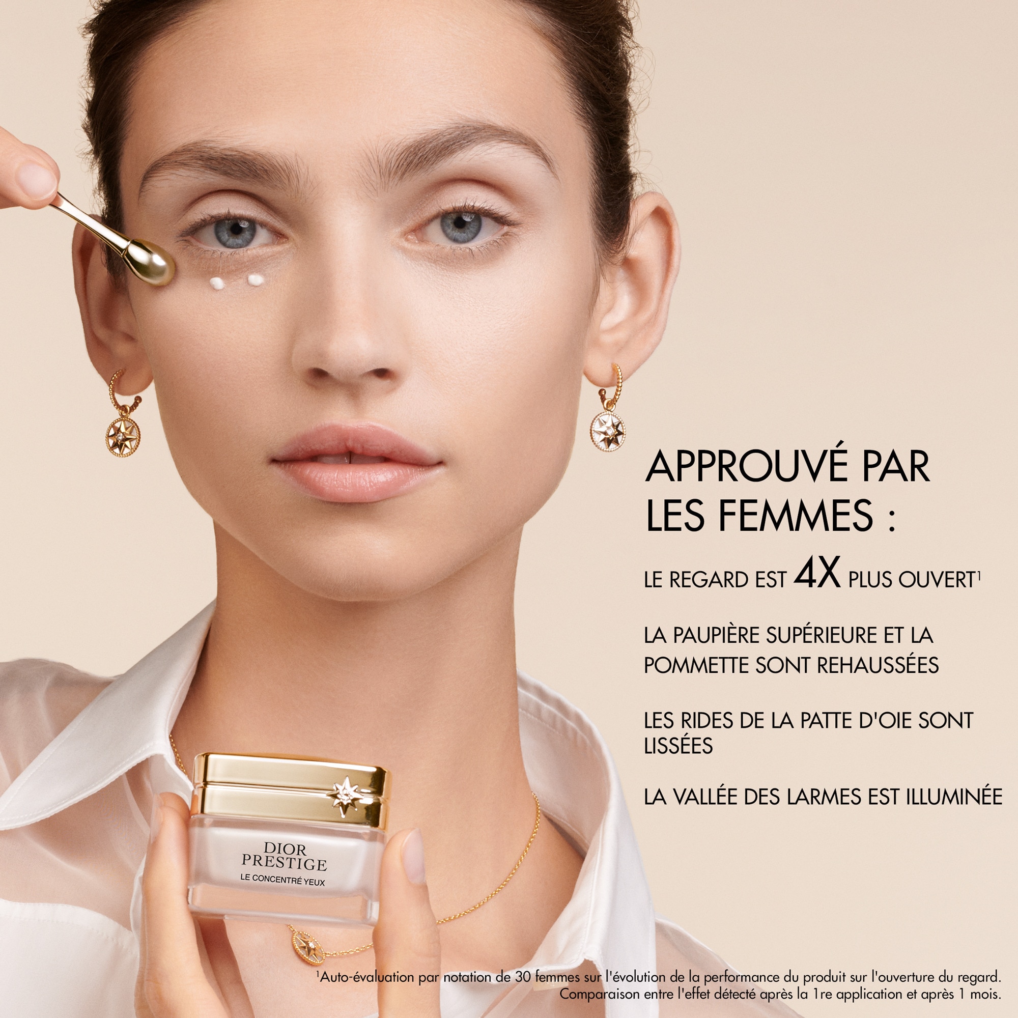 15ML DIOR DIOR PRESTIGE Recharge dior prestige le concentré yeux soin contour des yeux anti-âge 4 of 4 Recharge dior prestige le concentré yeux soin contour des yeux anti-âge