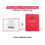 1ML Shiseido VITAL PERFECTION Masque express yeux lift fermeté 3 of 3 Masque express yeux lift fermeté