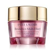 50mL Estée Lauder RESILIENCE MULTI-EFFECT Crème tri-peptide visage et cou - peaux normales à mixtes  1 of 2 