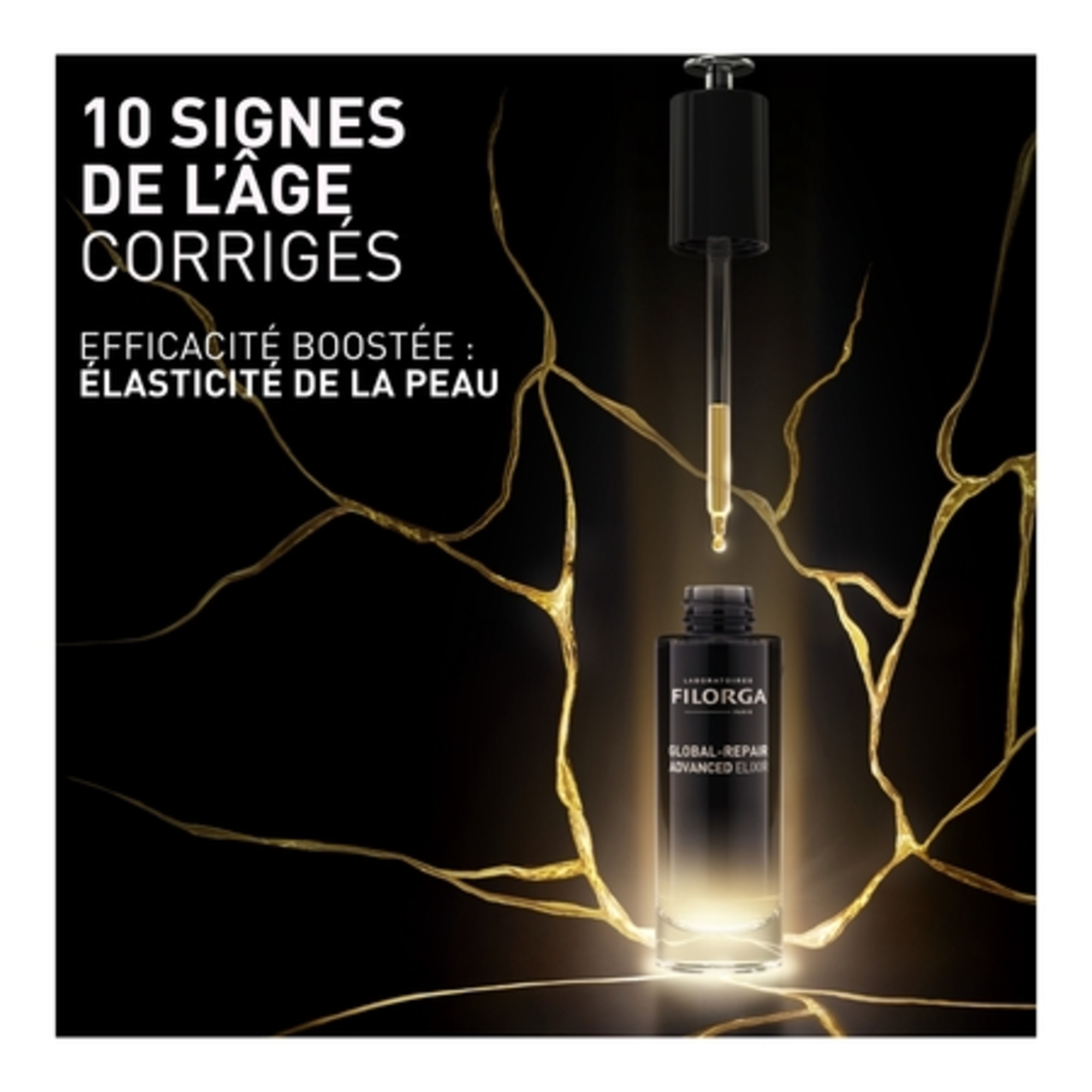 Sérum en huile anti-âge global peaux matures