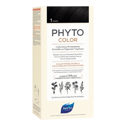  Phyto PHYTOCOLOR Coloration aux pigments végétaux sans ammoniaque 1 NOIR   1 of 1 