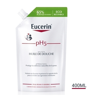 400ML EUCERIN PH5 Eco-recharge huile de douche  1 of 4 