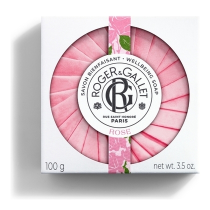 100G Roger & Gallet ROSE Savon bienfaisant  1 of 4 