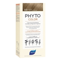  Phyto PHYTOCOLOR Coloration aux pigments végétaux sans ammoniaque 9.8 BLOND TRÈS CLAIR BEIGE NOUVEAUTE 221 <br/> COLORATION PERMANENTE  Kit de coloration  1 of 2 