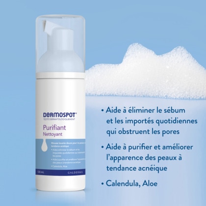 130ML DERMOSPOT PURIFIANT Mousse nettoyante  1 of 3 