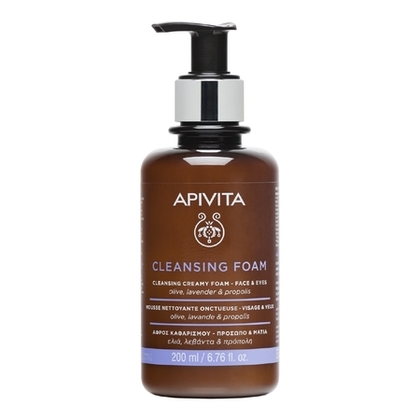 200ML APIVITA FACE CLEANSING Mousse onctueuse nettoyante - visage et yeux  1 of 1 