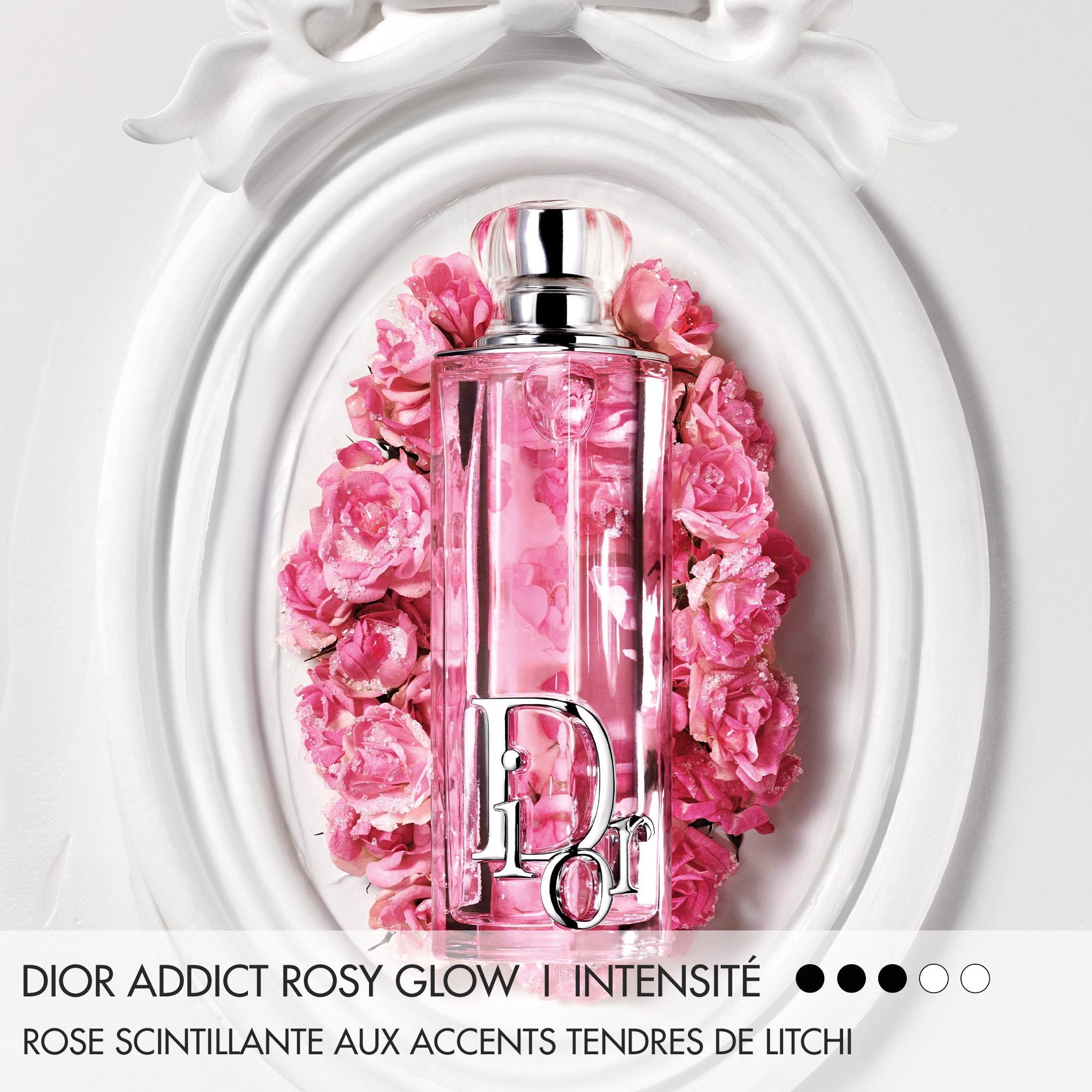 Eau de parfum - notes de rose et de litchi