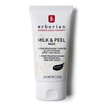 60G ERBORIAN MILK & PEEL MASK Masque resurfaçant 5 minutes au lait de sésame  1 of 4 