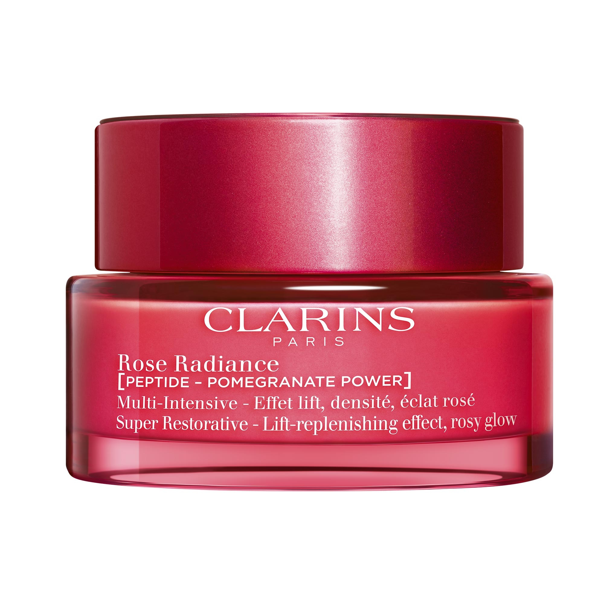 50mL Clarins MULTI-INTENSIVE Rose radiance crème jour anti-rides 1 of 4