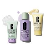  Clinique BASIC 3 TEMPS Kit découverte routine peau sèche à mixte  1 of 1 Kit découverte routine peau sèche à mixte