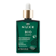 30mL Nuxe NUXE BIO Huile nuit fondamentale nutri-régénérante  1 of 2 