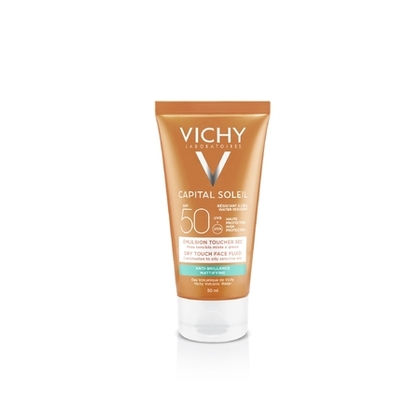 50ML VICHY IDEAL SOLEIL Crème solaire visage toucher sec SPF50  1 of 4 