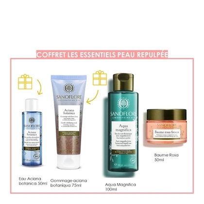  SANOFLORE ROSA FRESCA Coffret mes essentiels peau repulpée certifié Bio  1 of 1 