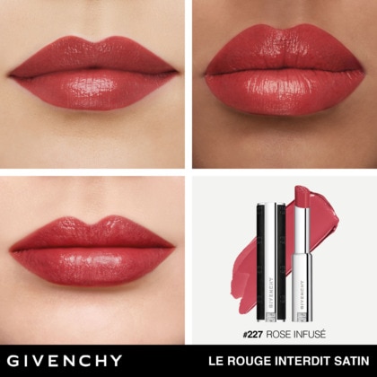 Rouge à lèvres fini satin