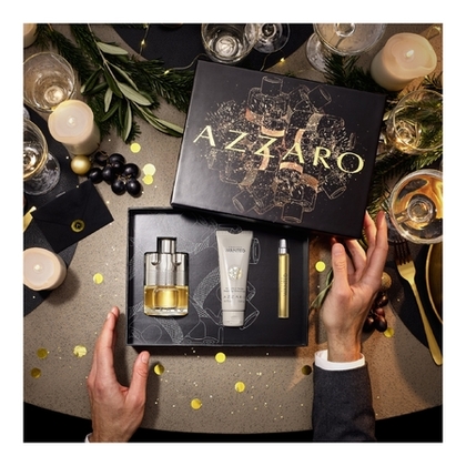 Coffret eau de toilette + shampooing + vaporisateur voyage