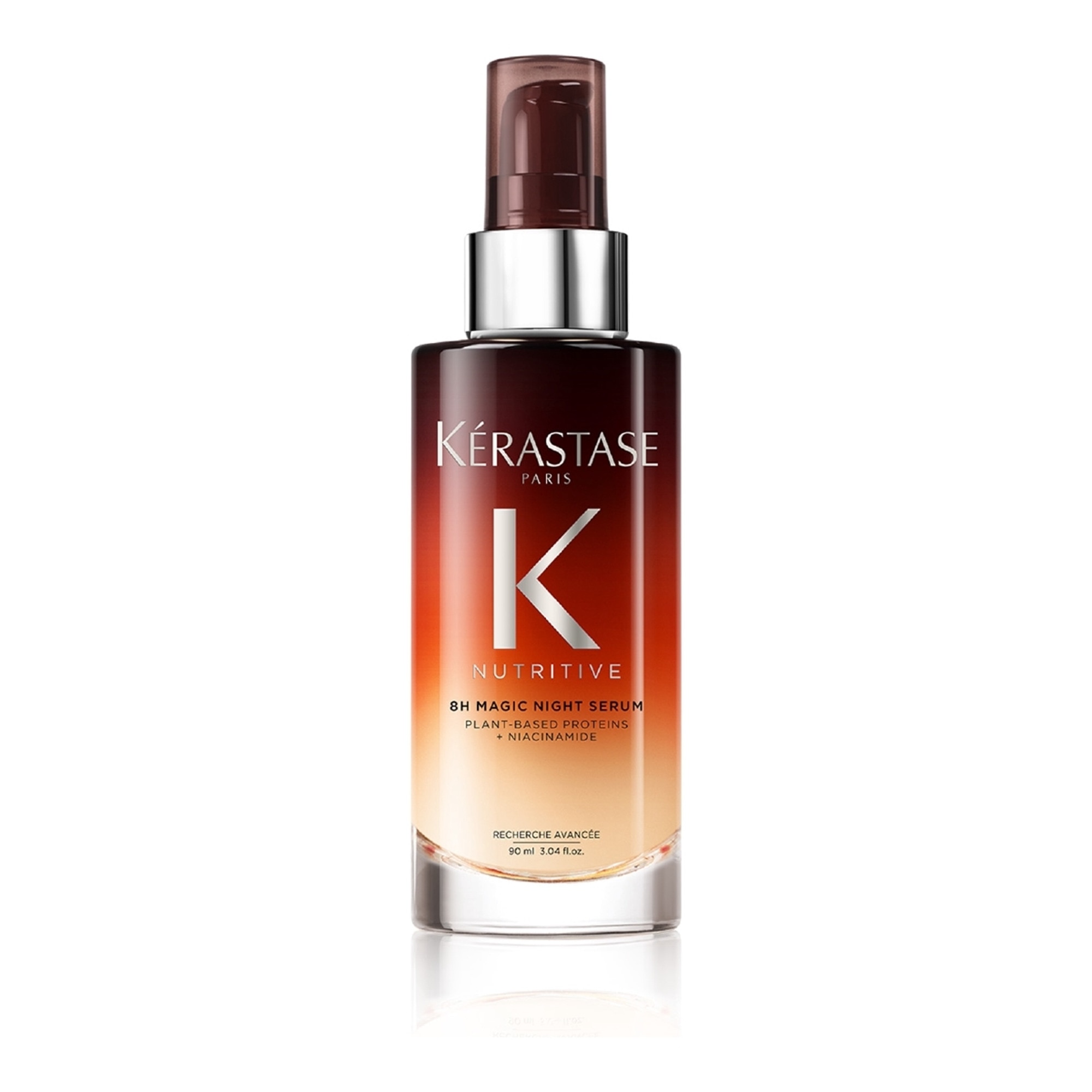 90ml KÉRASTASE NUTRITIVE Sérum de nuit nourrissant 8h pour tous types de cheveux secs.