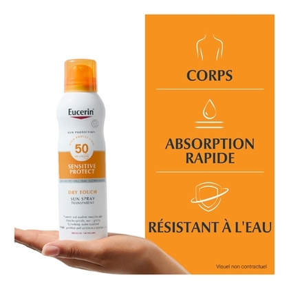 Sensitive protect brume transparente SPF 50
